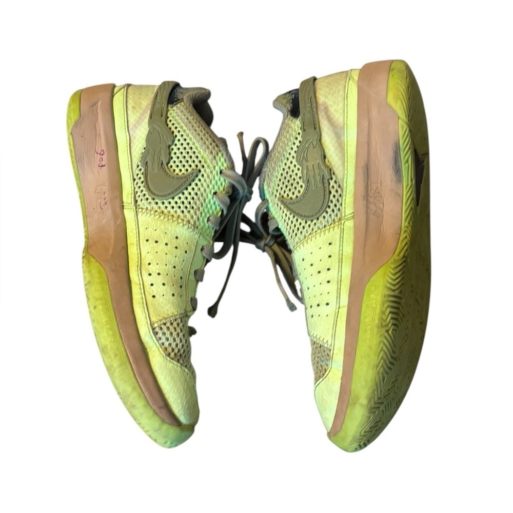 Nike Ja 1 NRG EP Halloween Zombie Basketball Sneakers Neon Green Kids Boys 4.5 - Picture 6 of 9